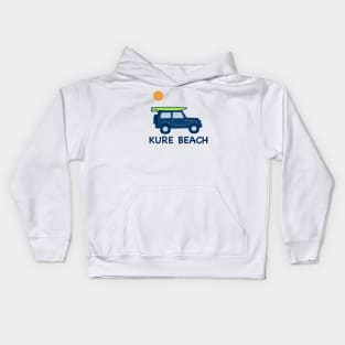 Kure Beach NC Surf Kids Hoodie